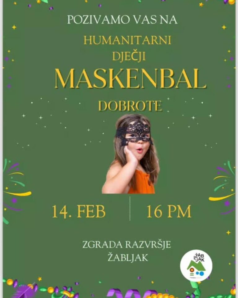 Maskenbal dobrote za miu!